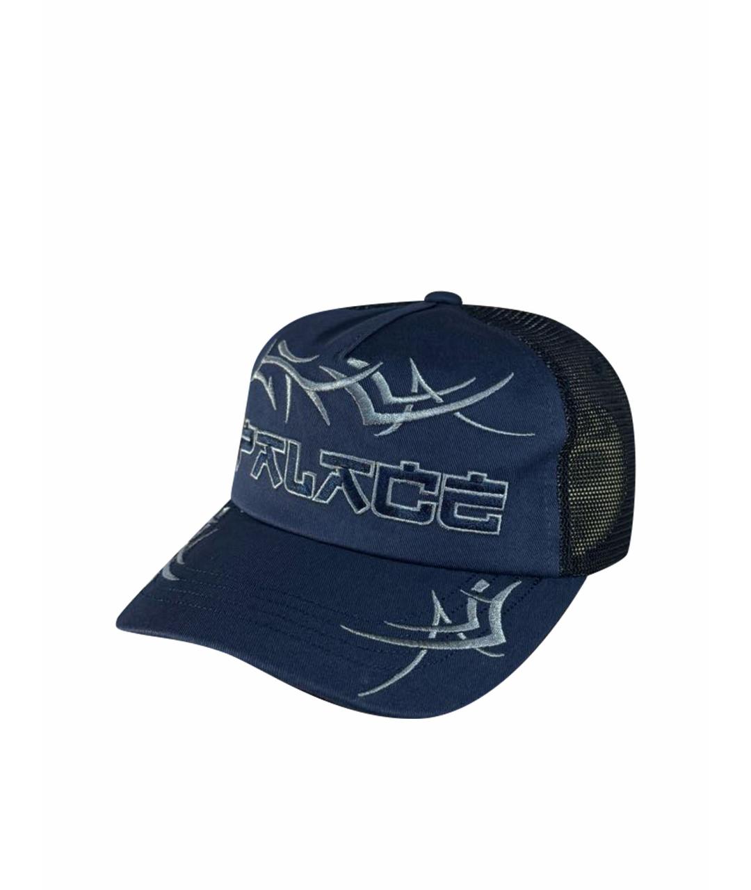 PALACE Синяя хлопковая кепка/бейсболка, фото 1