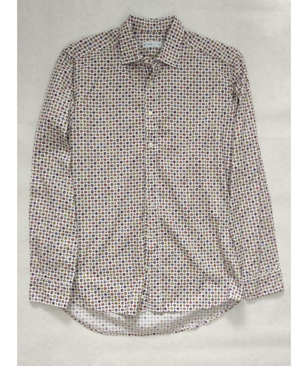 ETRO Мульти хлопковая кэжуал рубашка, фото 6