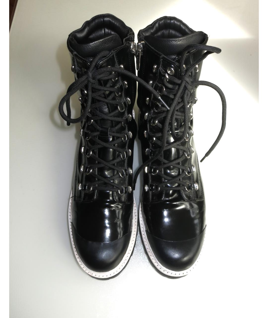 SIGERSON MORRISON Черные кожаные ботинки, фото 5