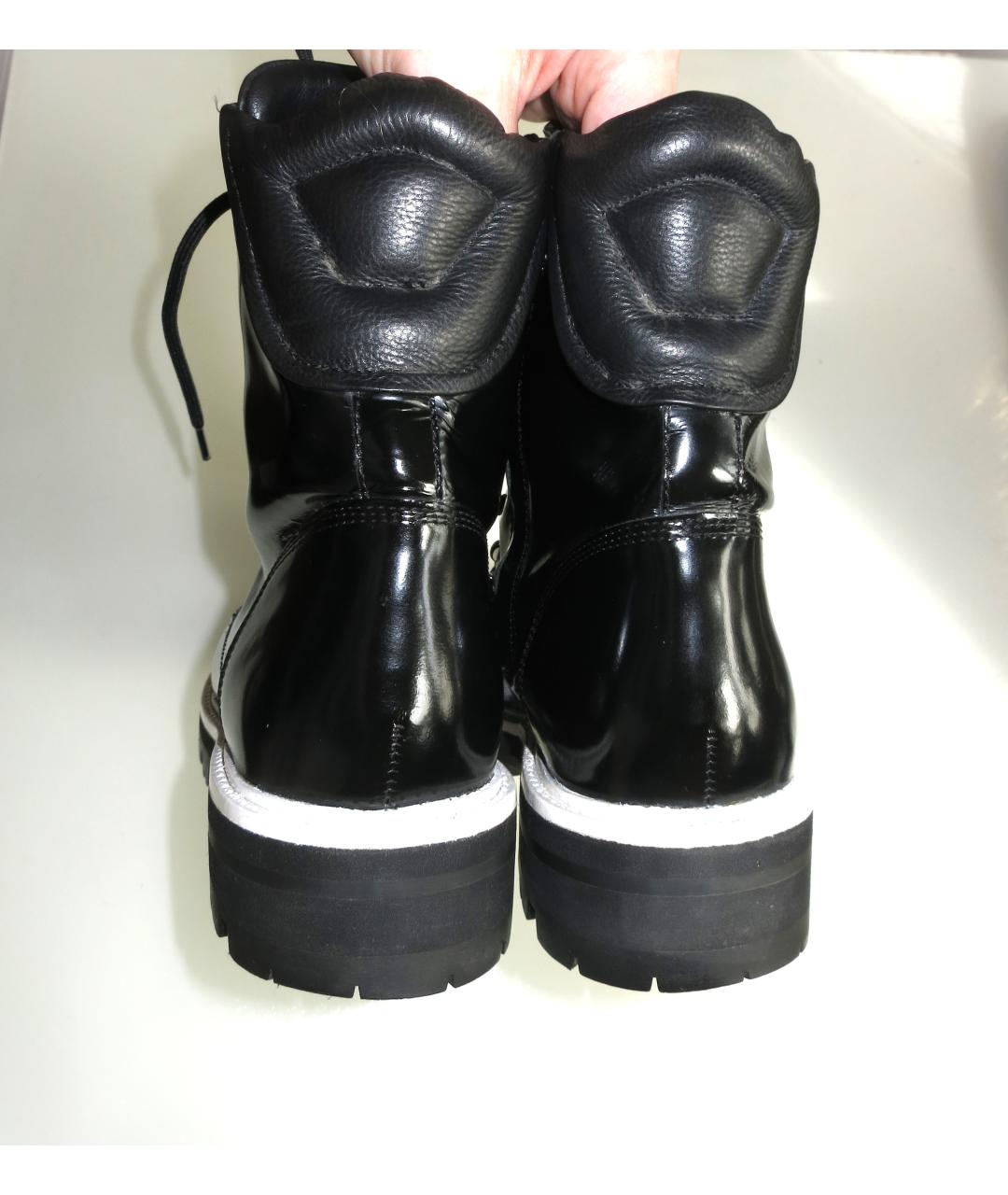 SIGERSON MORRISON Черные кожаные ботинки, фото 7