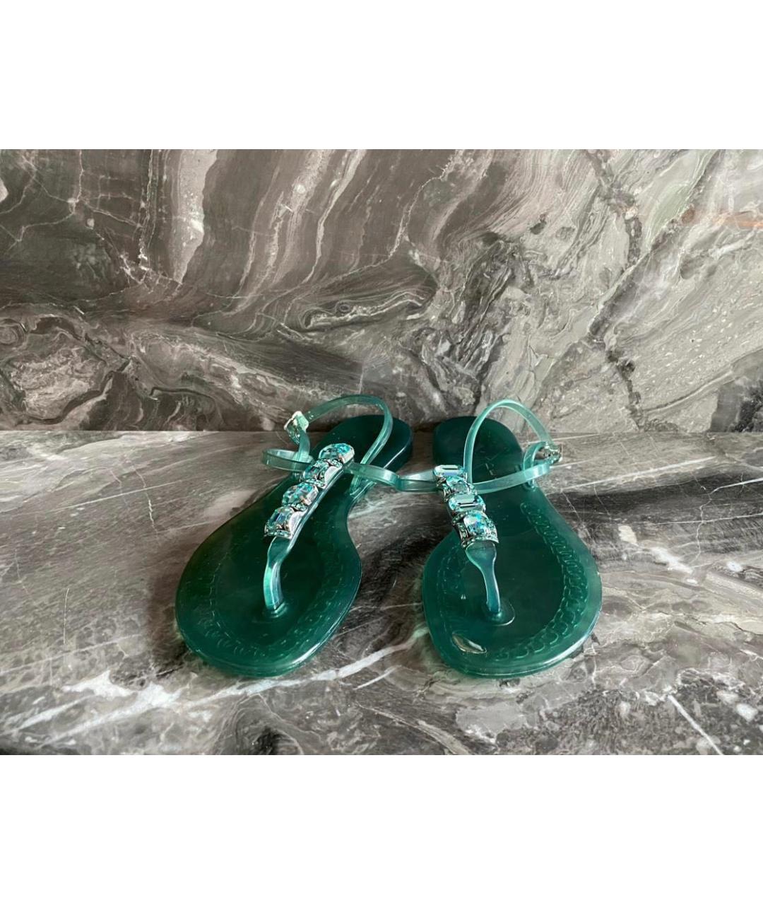 CASADEI Зеленые сандалии, фото 2