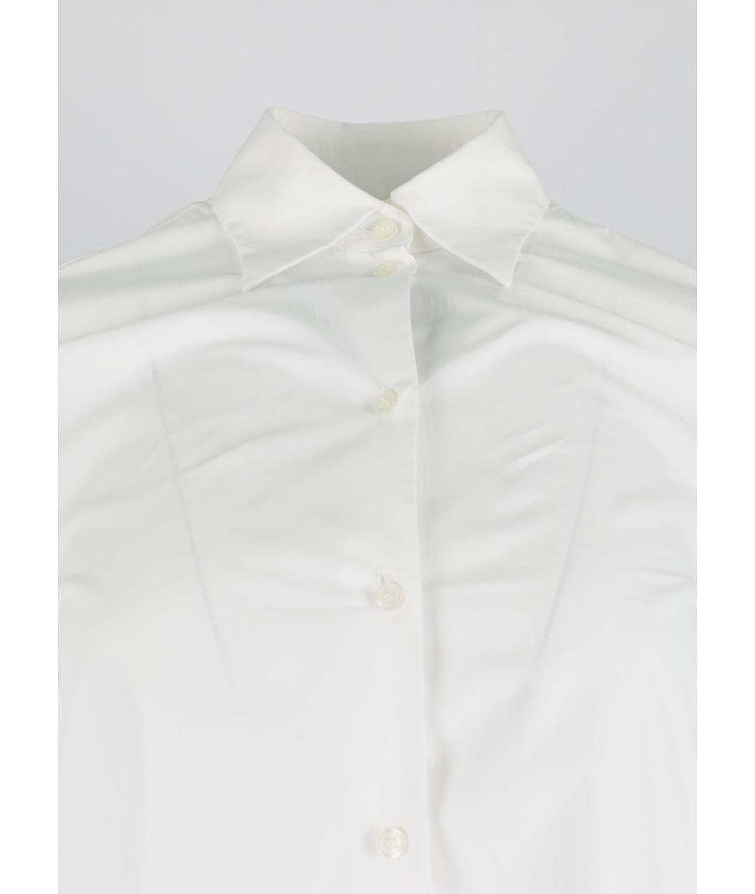 VALENTINO Белая хлопковая рубашка, фото 4