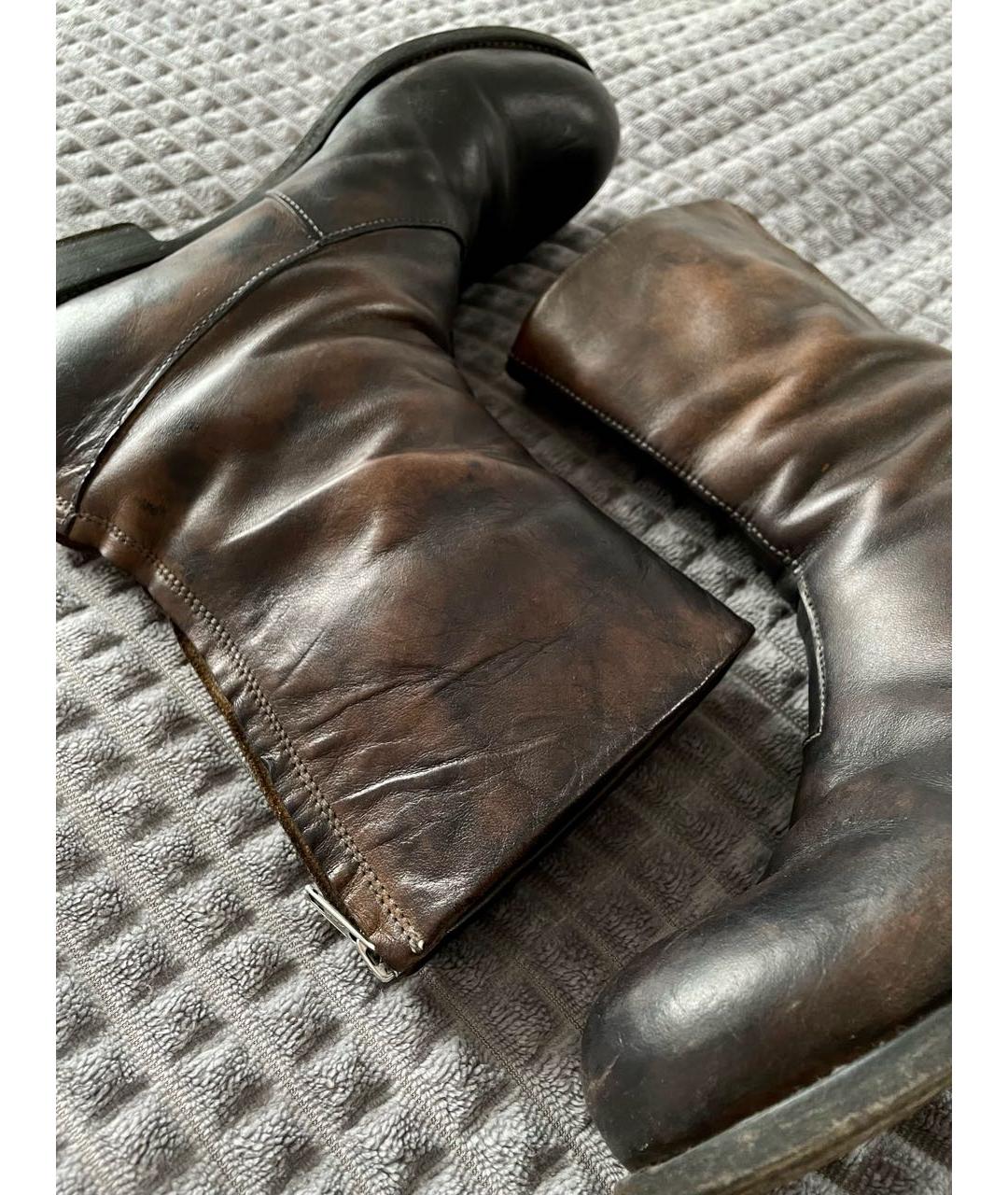 A DICIANNOVEVENTITRE Мульти кожаные высокие ботинки, фото 2