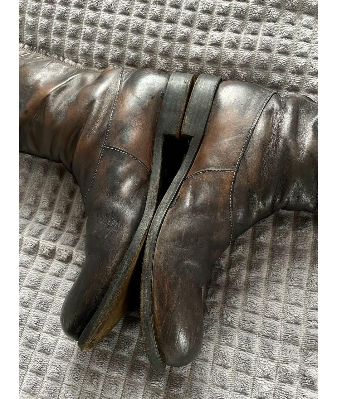 A DICIANNOVEVENTITRE Мульти кожаные высокие ботинки, фото 7