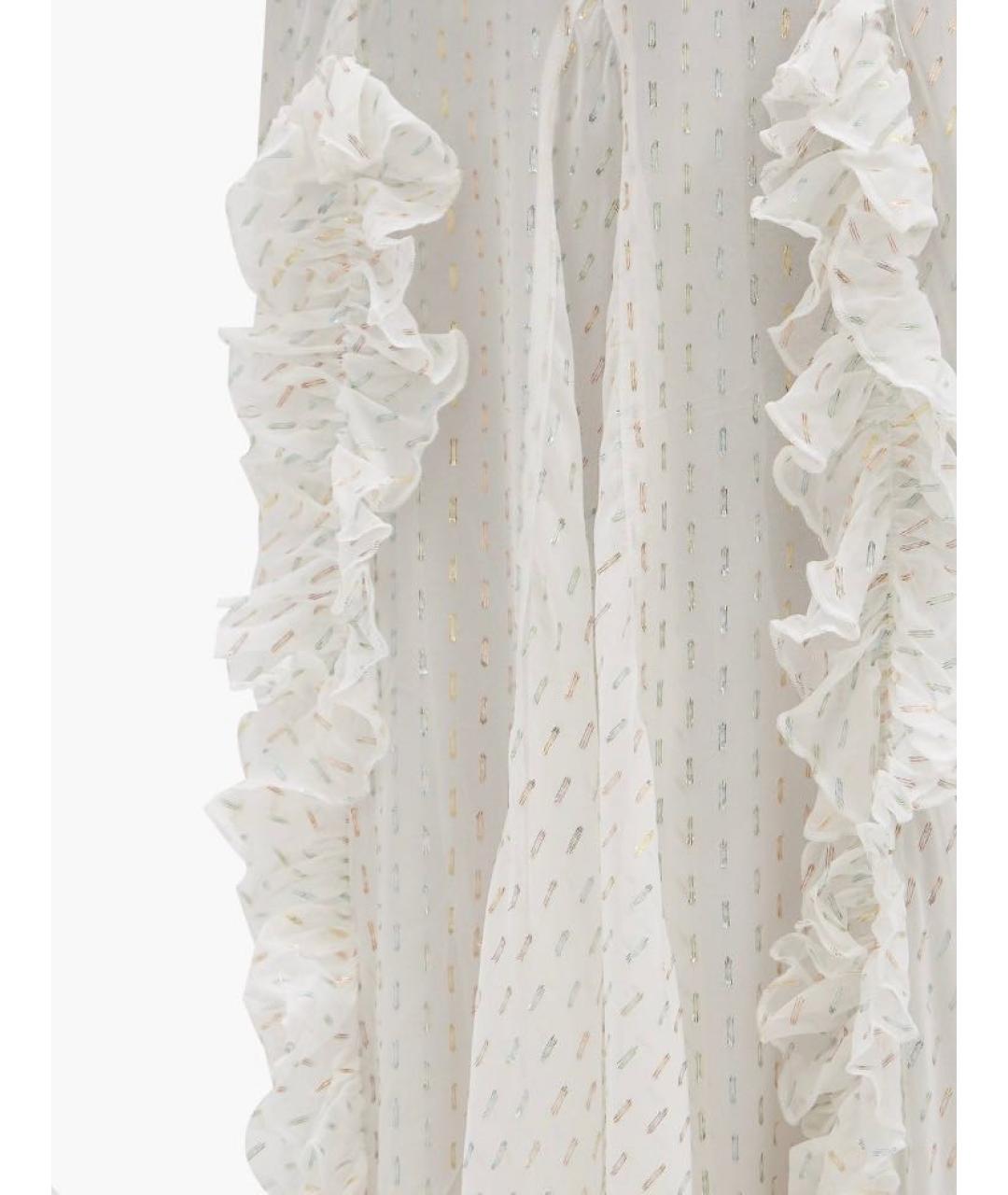 RAT&BOA Белое вискозное вечернее платье, фото 5