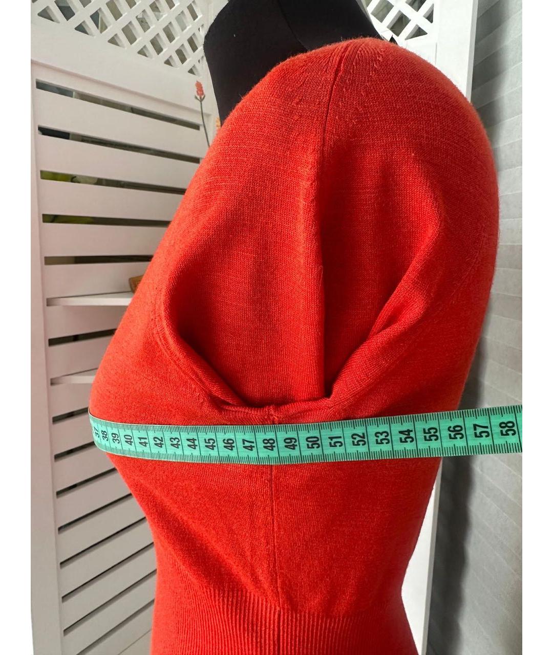 KENZO Красный шерстяной джемпер / свитер, фото 4