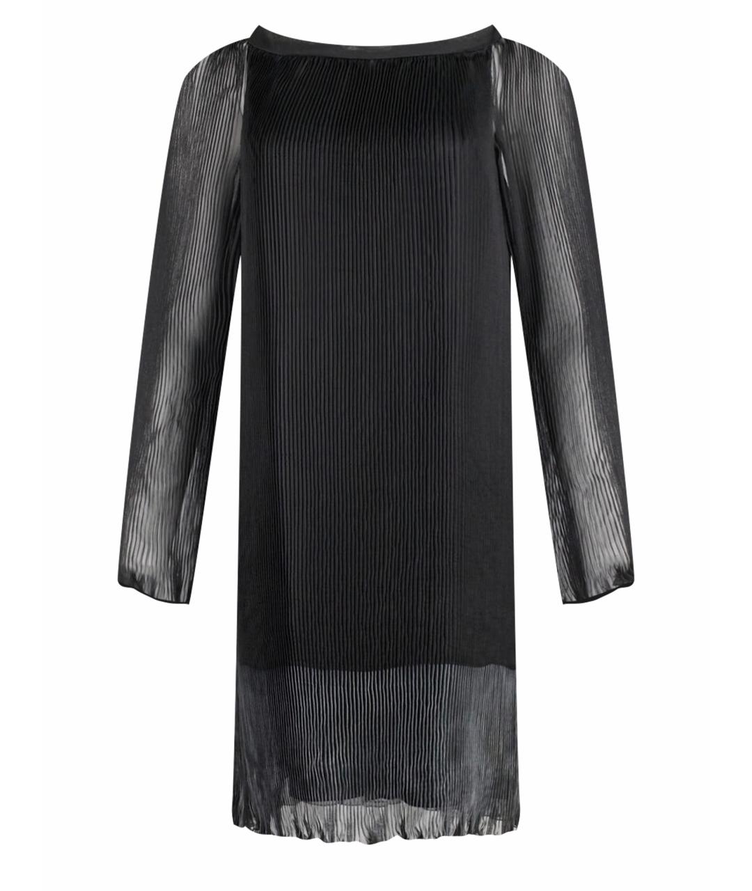 ALBERTA FERRETTI Черное полиэстеровое вечернее платье, фото 1