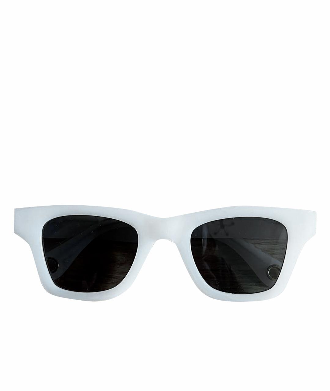 JACQUEMUS Бежевые пластиковые солнцезащитные очки, фото 1