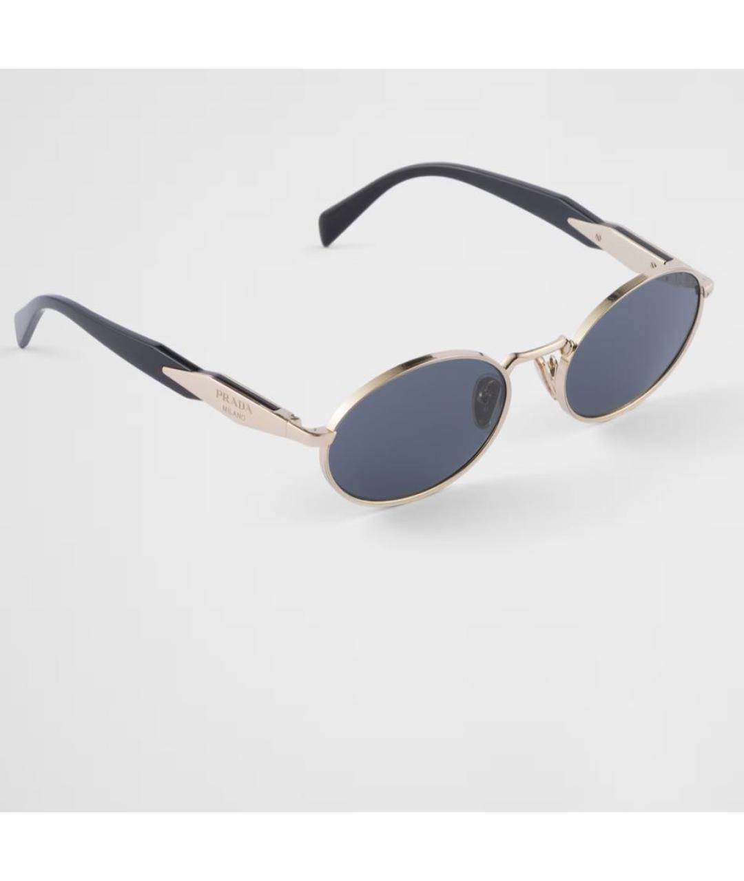 PRADA Серебряные солнцезащитные очки, фото 3