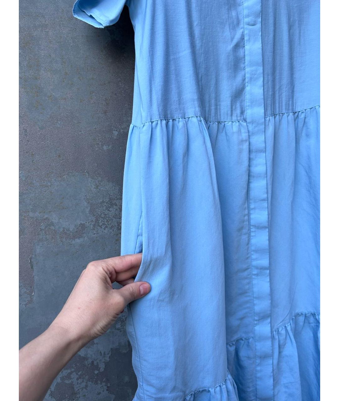COS Синее платье, фото 6