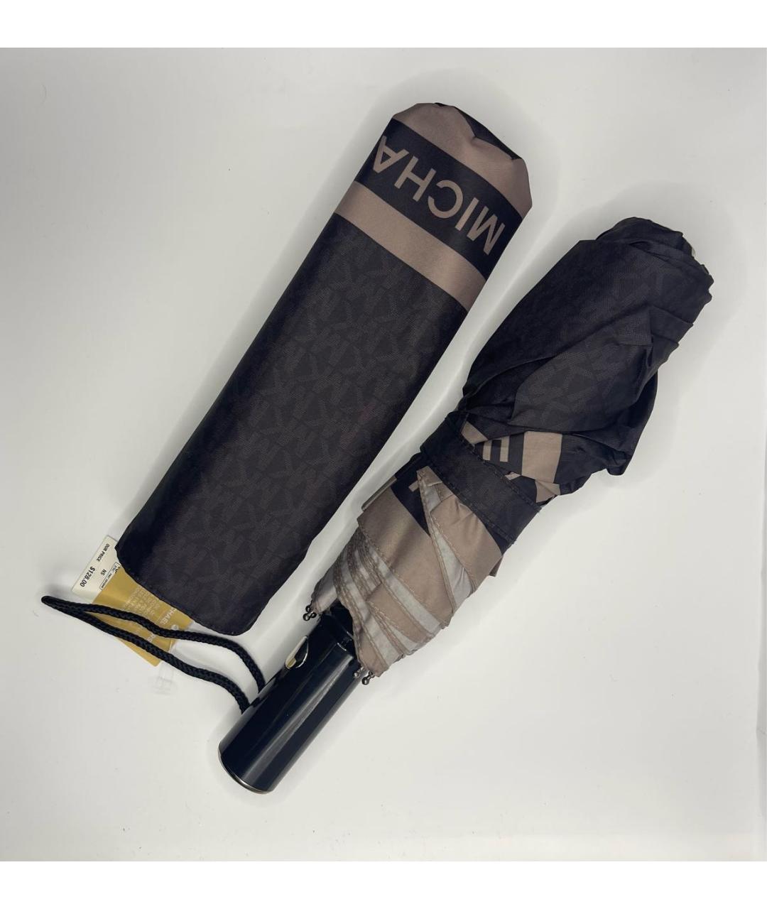 MICHAEL KORS Черный зонт, фото 3