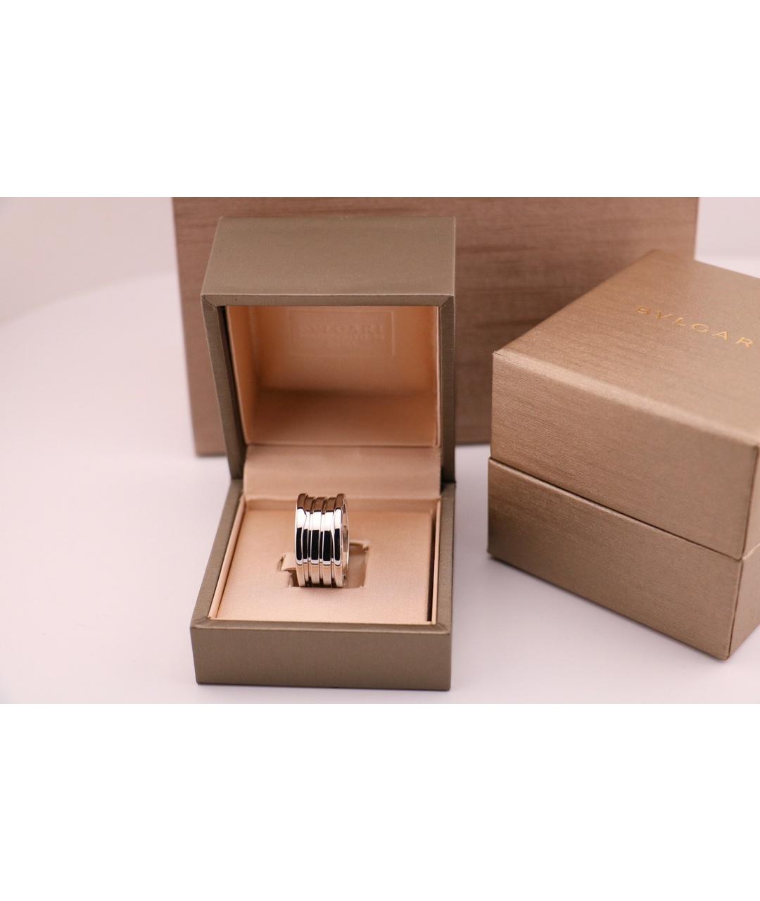 BVLGARI Серебряное кольцо из белого золота, фото 2