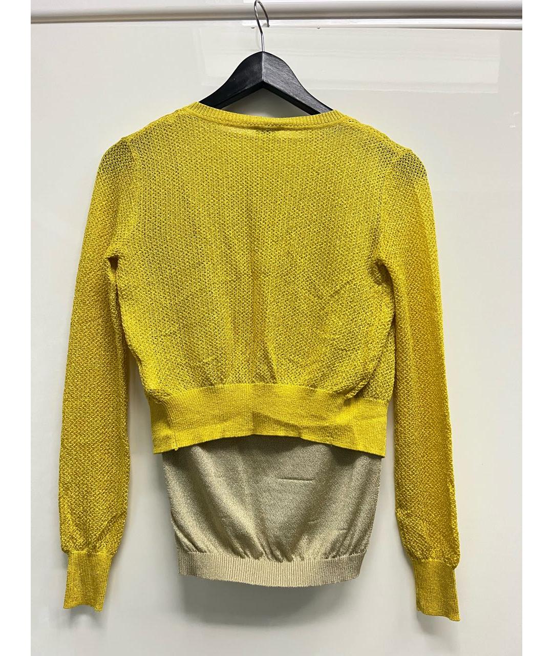 MISSONI Желтый джемпер / свитер, фото 2