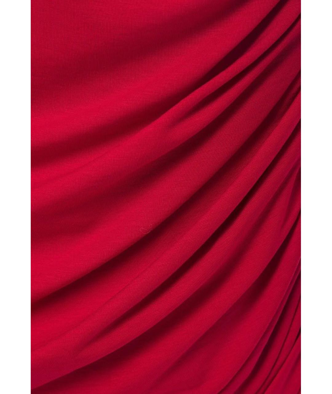 CARVEN Красное повседневное платье, фото 3