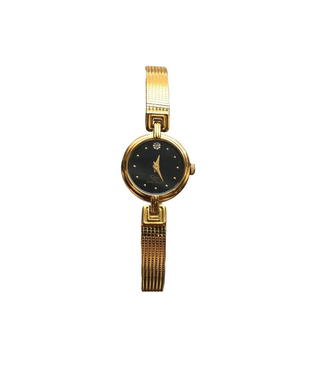 OSCAR DE LA RENTA Золотые металлические часы, фото 8