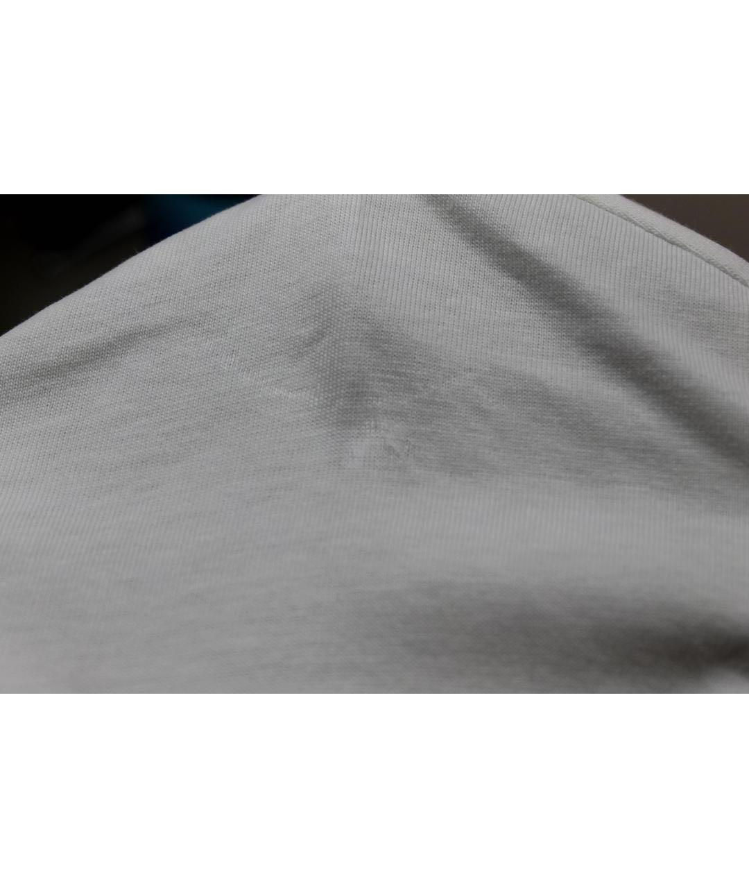 LOEWE Белая хлопковая футболка, фото 6