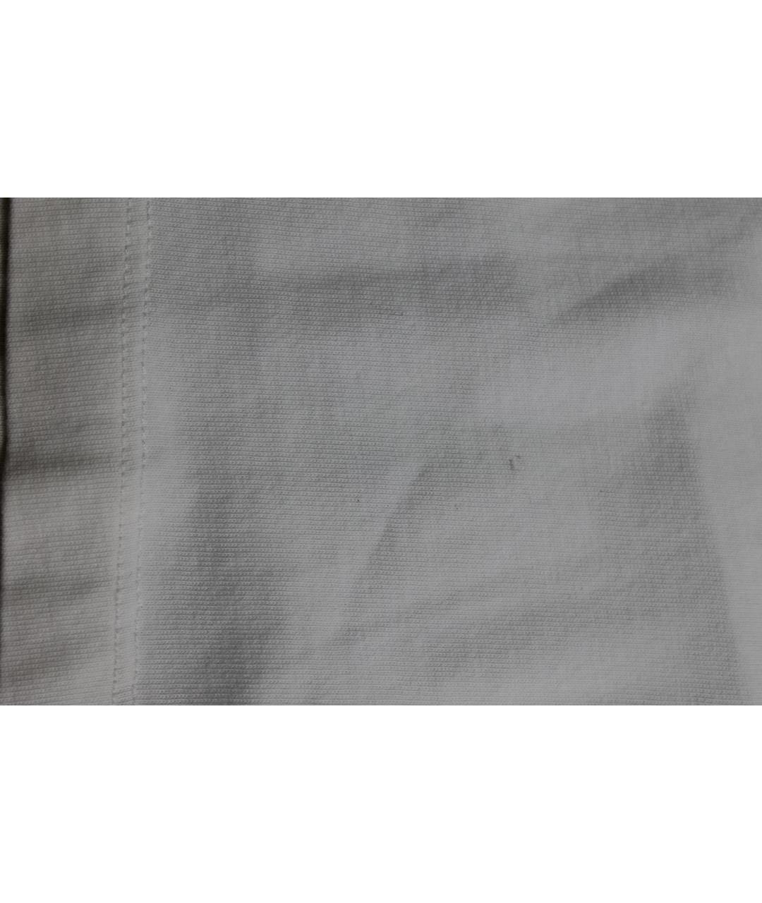 LOEWE Белая хлопковая футболка, фото 7