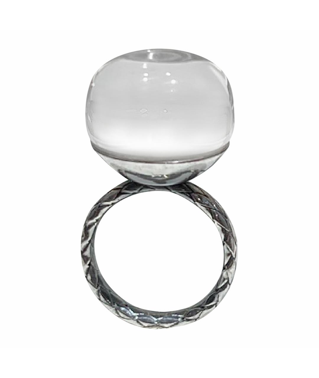 BOTTEGA VENETA Серебряное серебряное кольцо, фото 1