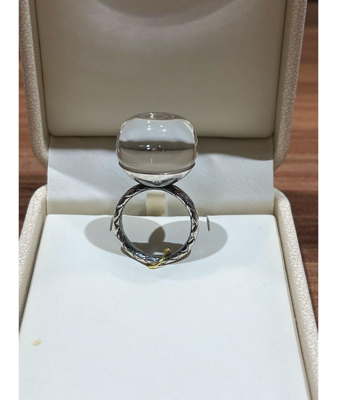 BOTTEGA VENETA Серебряное серебряное кольцо, фото 8