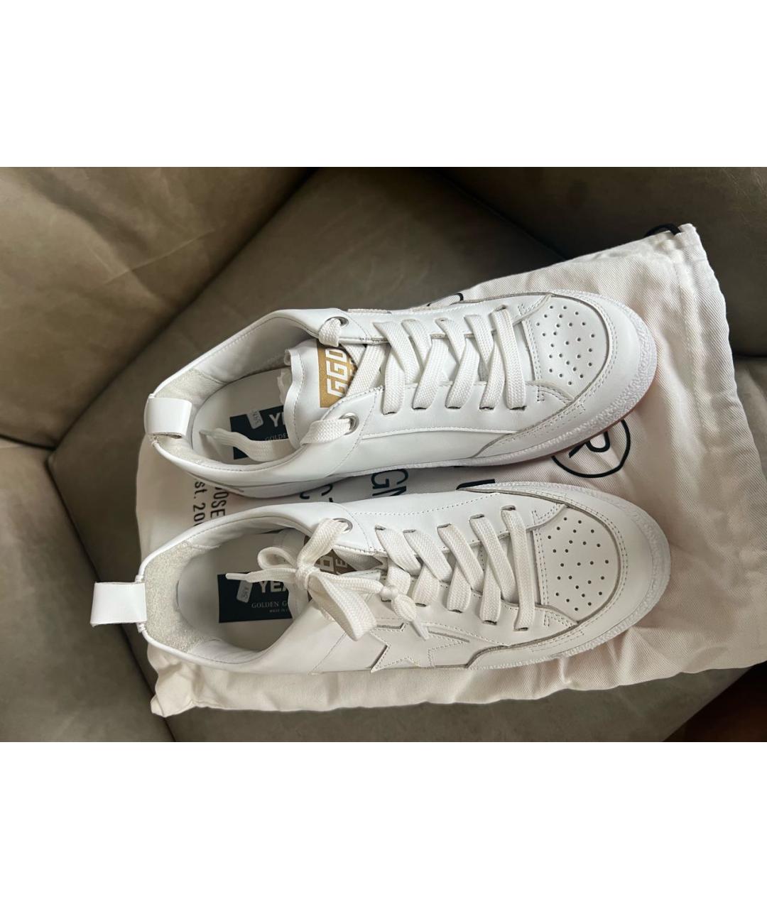 GOLDEN GOOSE DELUXE BRAND Белые кеды, фото 2