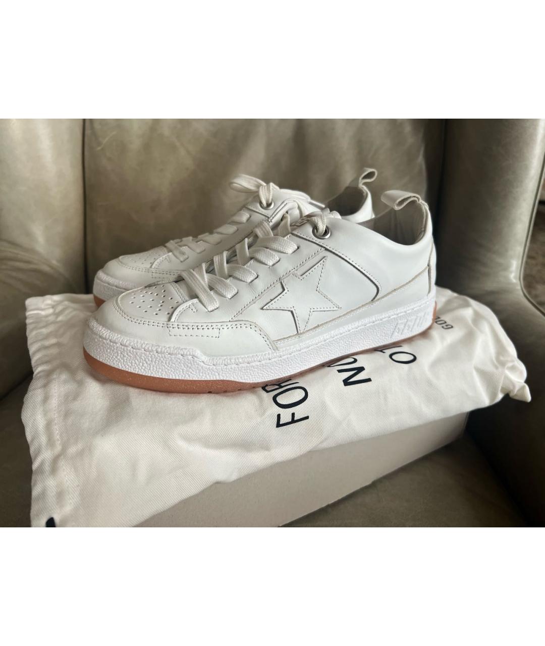 GOLDEN GOOSE DELUXE BRAND Белые кеды, фото 4