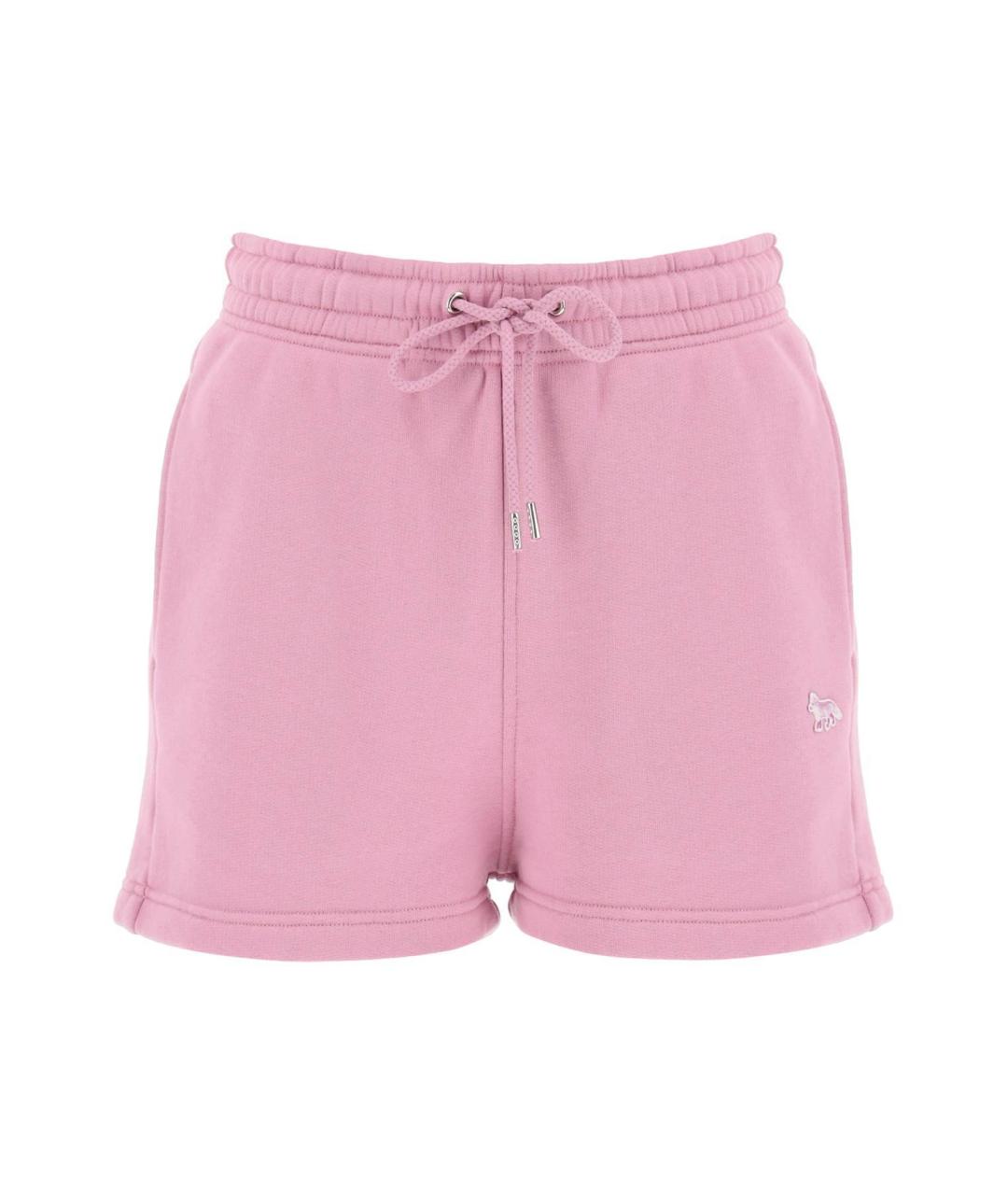 MAISON KITSUNE Розовые хлопковые шорты, фото 1