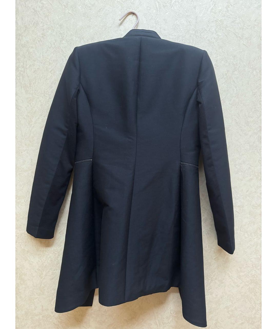 BCBG MAXAZRIA Черный хлопковый жакет/пиджак, фото 2