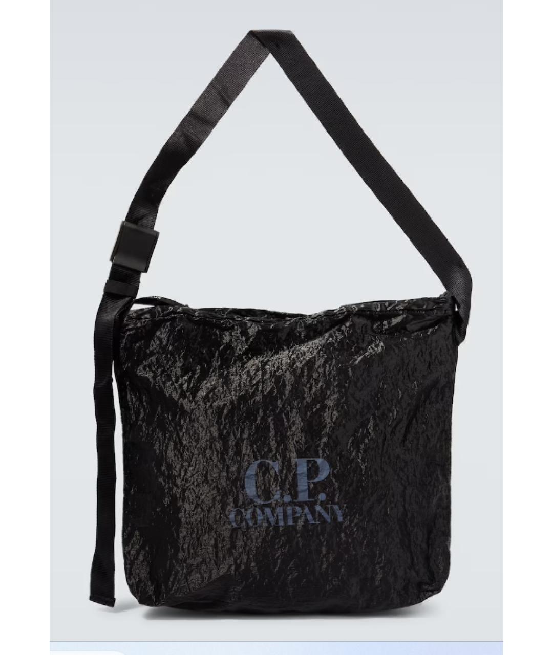 CP COMPANY Черная сумка на плечо, фото 5