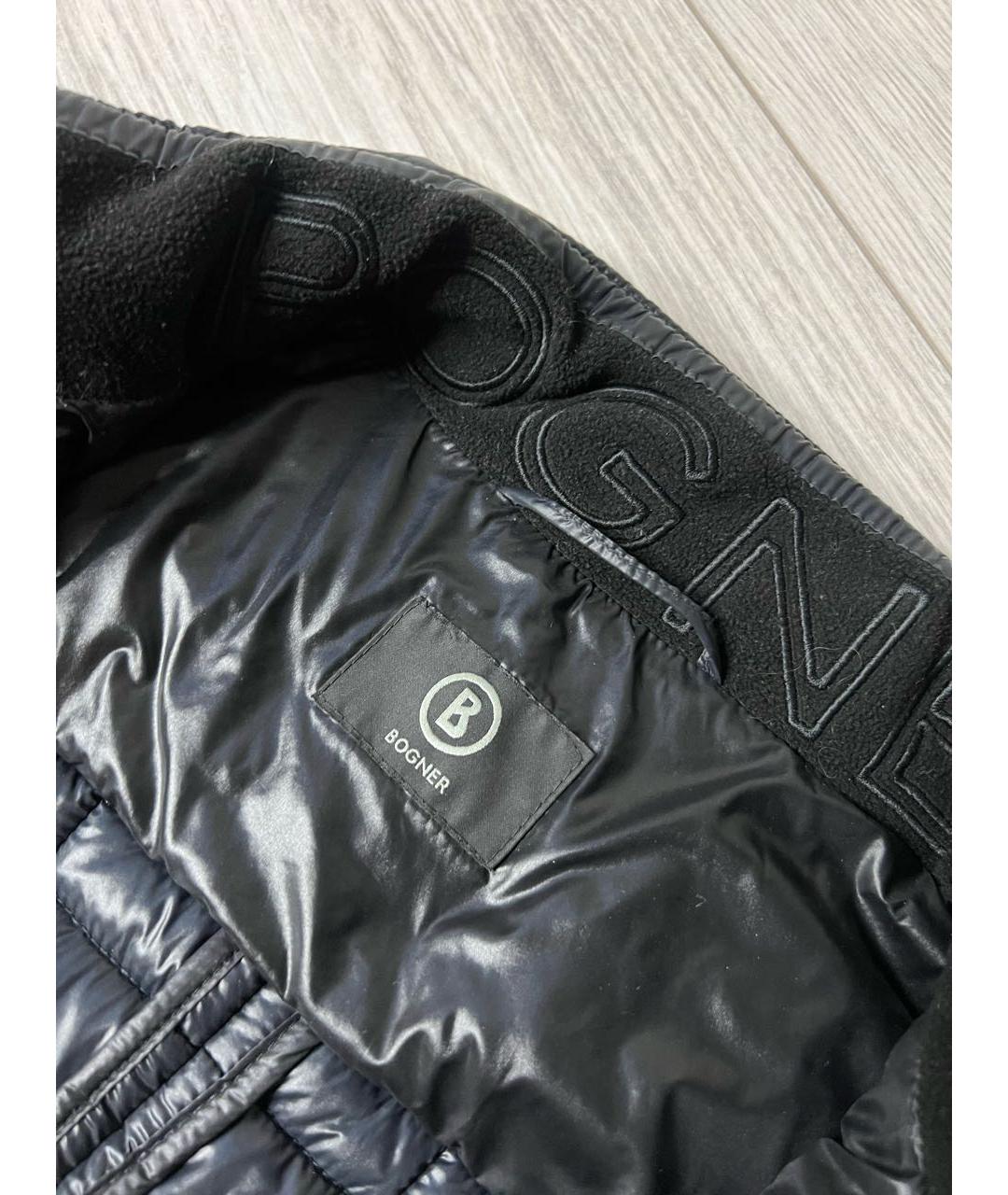 BOGNER Черная полиамидовая куртка, фото 7