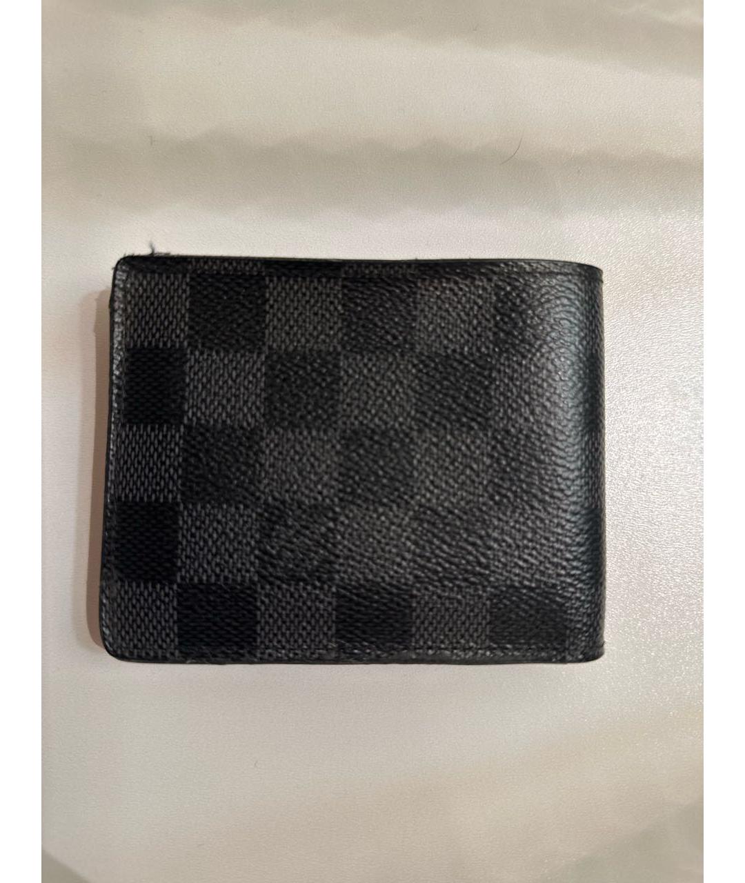 LOUIS VUITTON PRE-OWNED Серый кошелек, фото 6