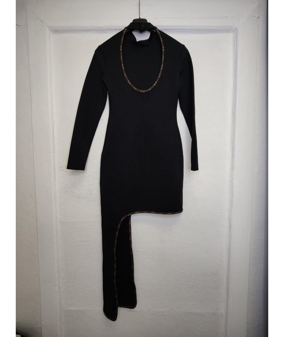 LOUIS VUITTON PRE-OWNED Черное вечернее платье, фото 3