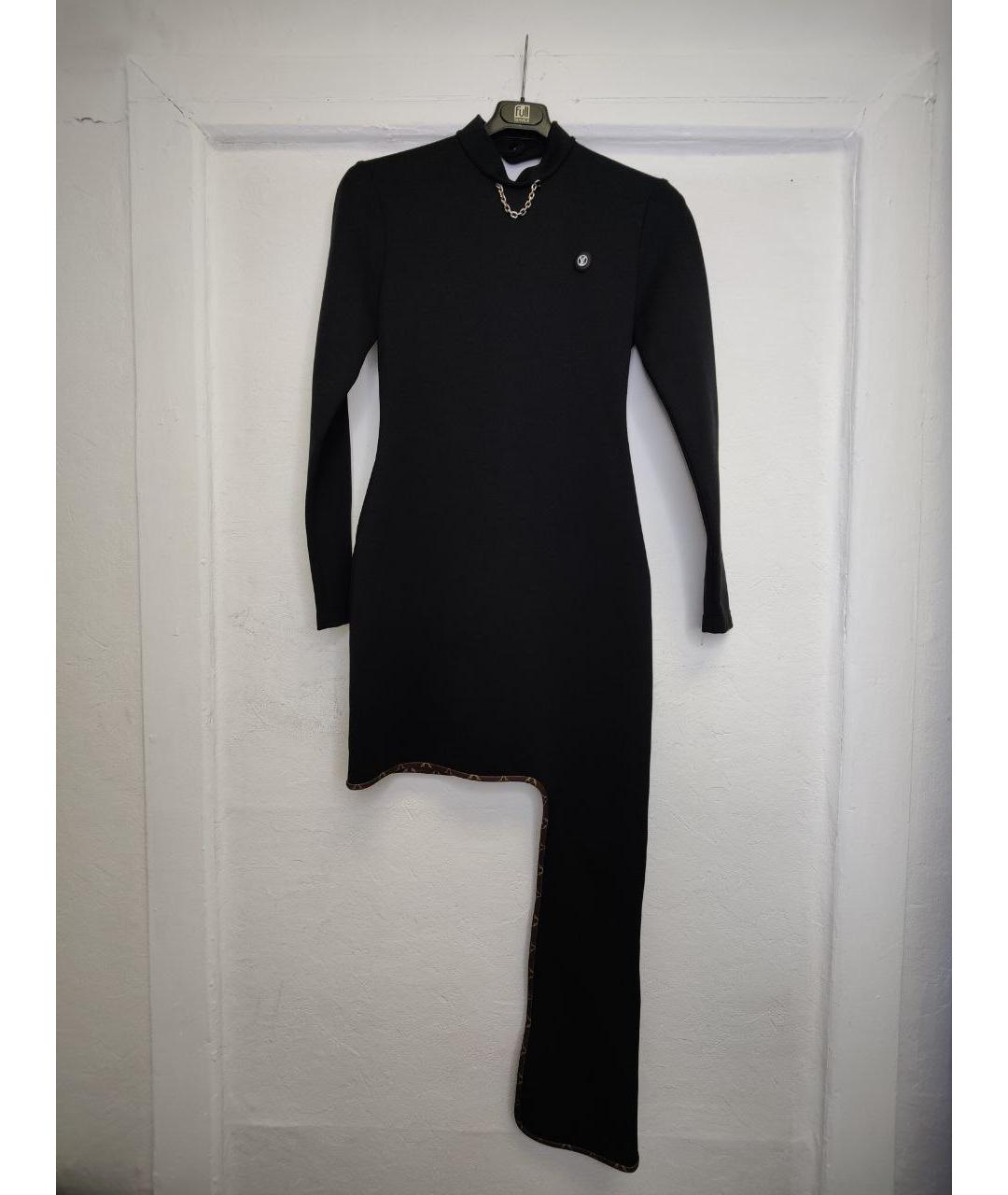 LOUIS VUITTON PRE-OWNED Черное вечернее платье, фото 5