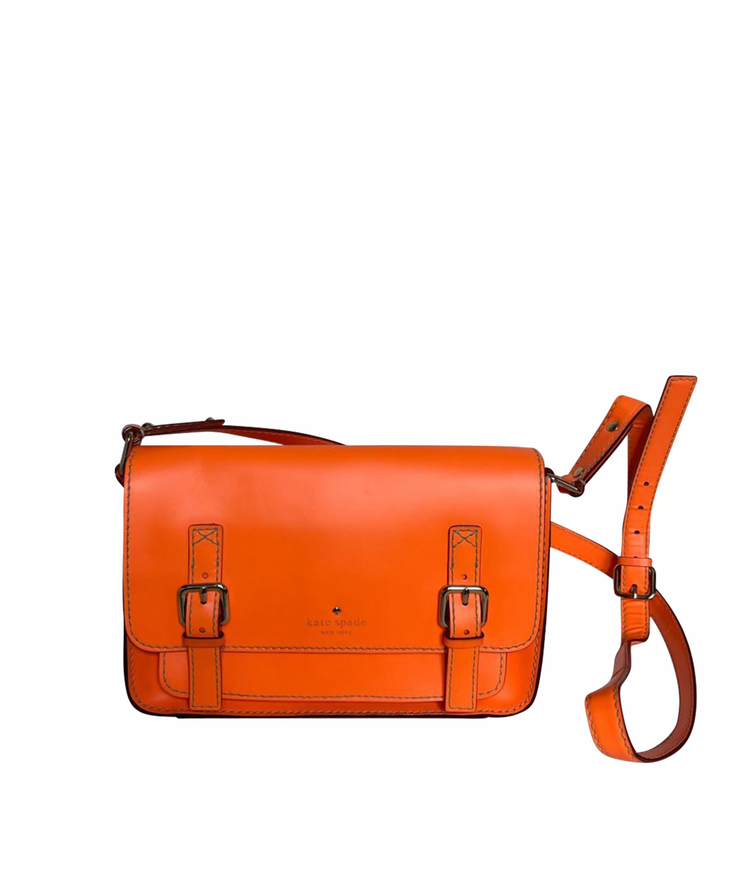 KATE SPADE Оранжевая кожаная сумка тоут, фото 1