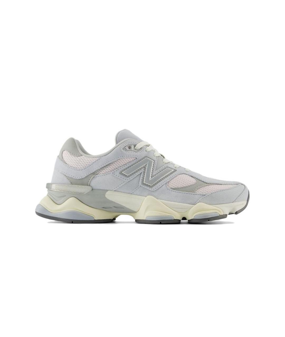 NEW BALANCE Серые текстильные кроссовки, фото 1