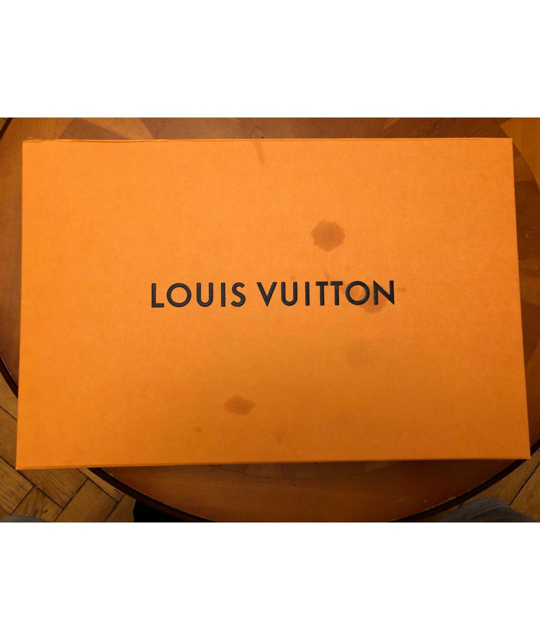 LOUIS VUITTON PRE-OWNED Темно-синяя поясная сумка, фото 8