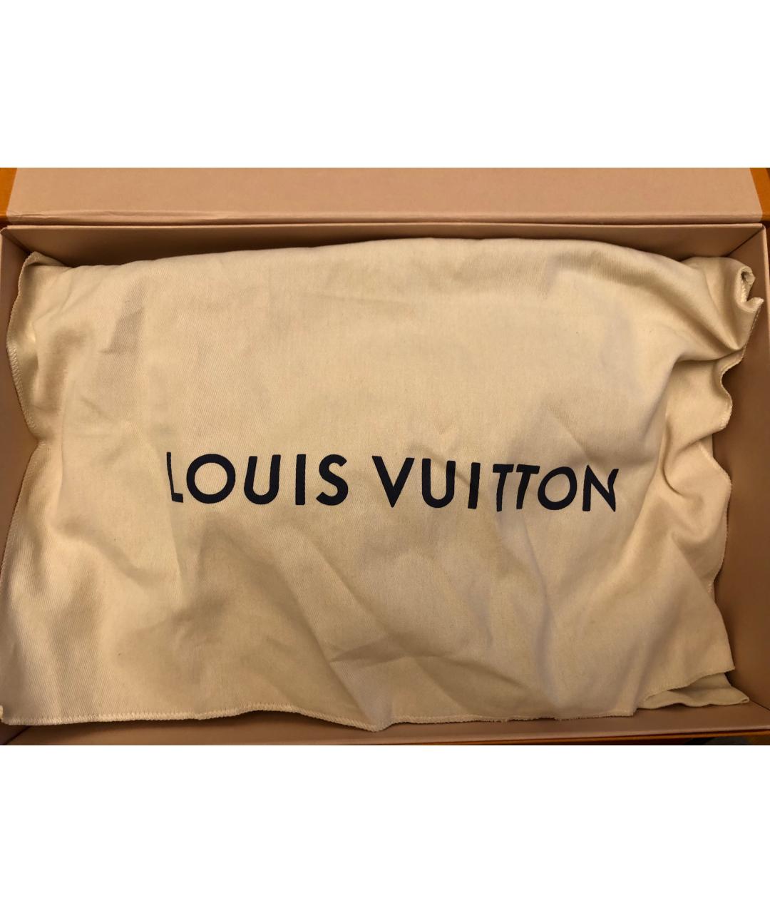 LOUIS VUITTON PRE-OWNED Темно-синяя поясная сумка, фото 9