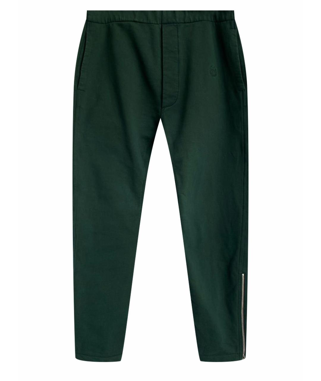 MAISON MARGIELA Зеленые повседневные брюки, фото 1