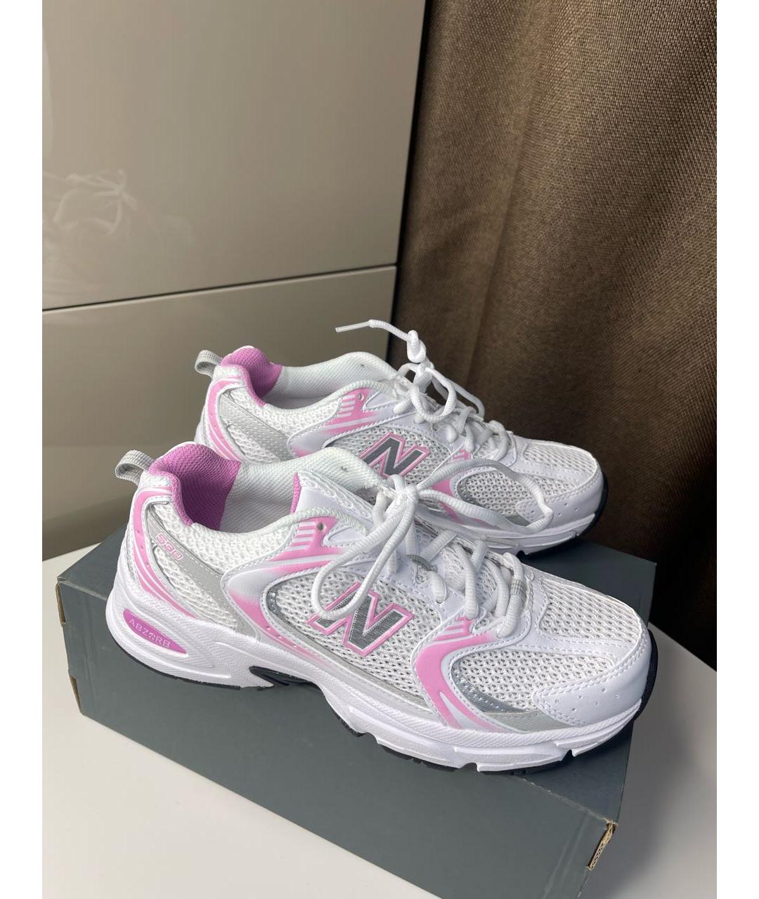 NEW BALANCE Розовые кроссовки, фото 2