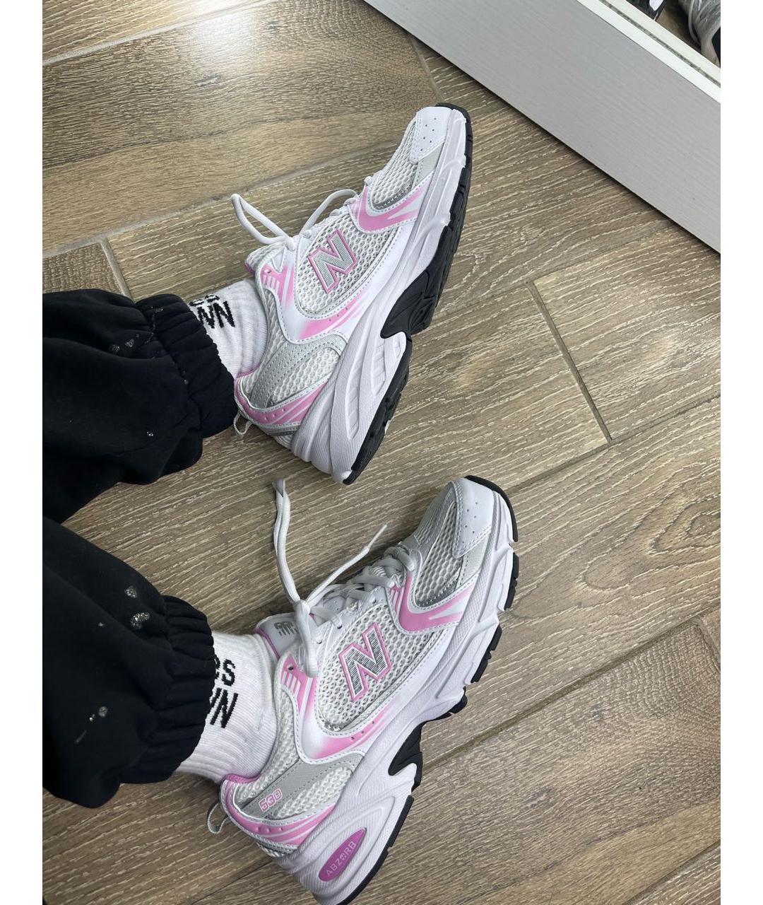 NEW BALANCE Розовые кроссовки, фото 6