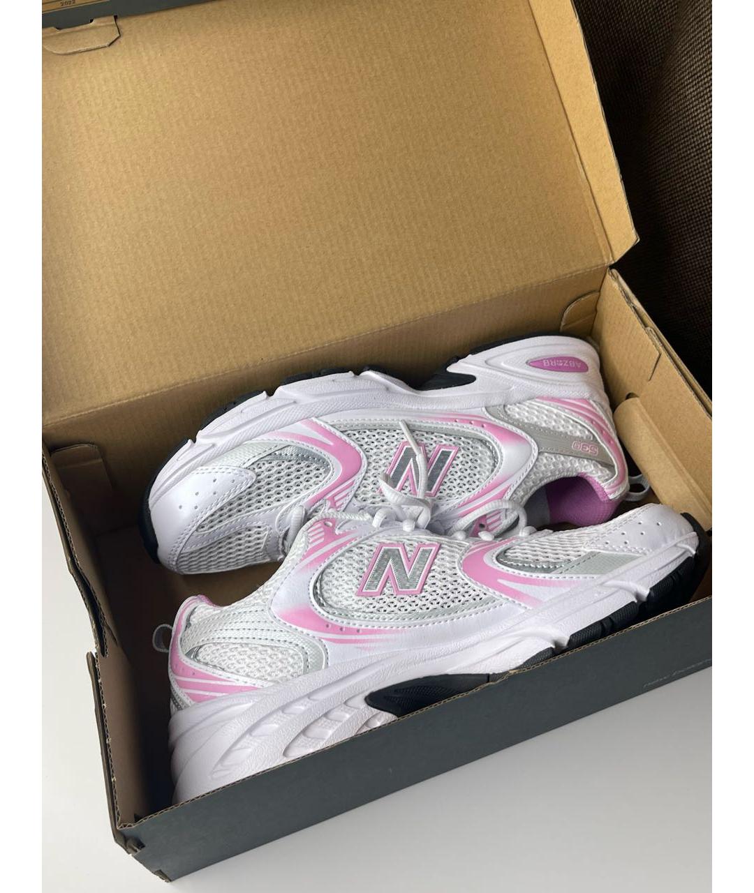 NEW BALANCE Розовые кроссовки, фото 5