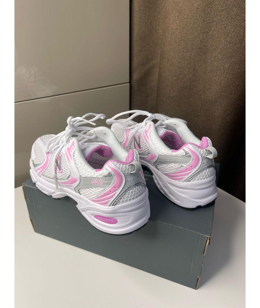 NEW BALANCE Розовые кроссовки, фото 3