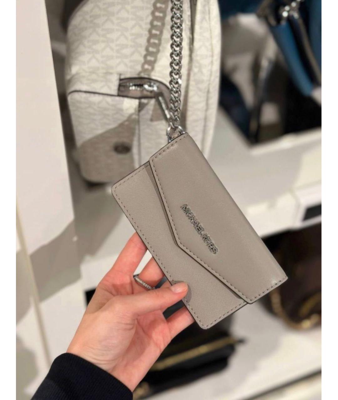 MICHAEL MICHAEL KORS Белая поясная сумка, фото 7