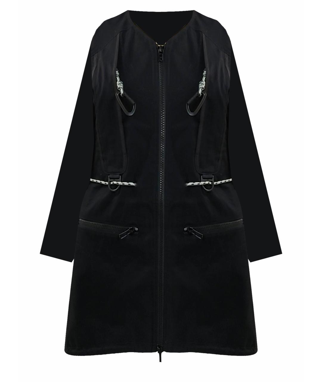 Y-3 Черная хлопковая куртка, фото 1