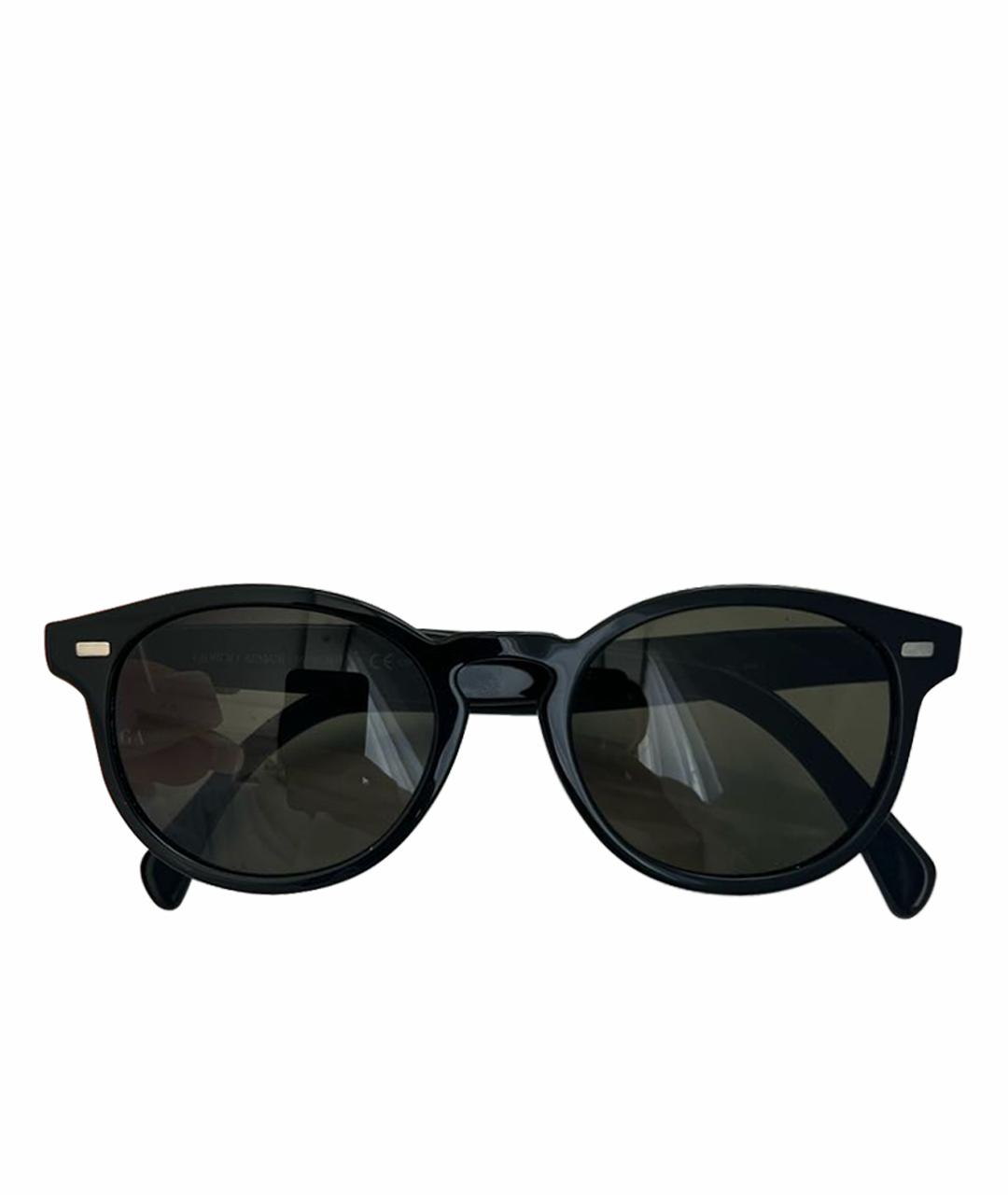 GIORGIO ARMANI Черные пластиковые солнцезащитные очки, фото 1