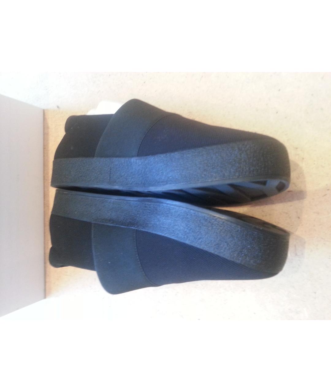 OPENING CEREMONY Черные текстильные низкие кроссовки / кеды, фото 7