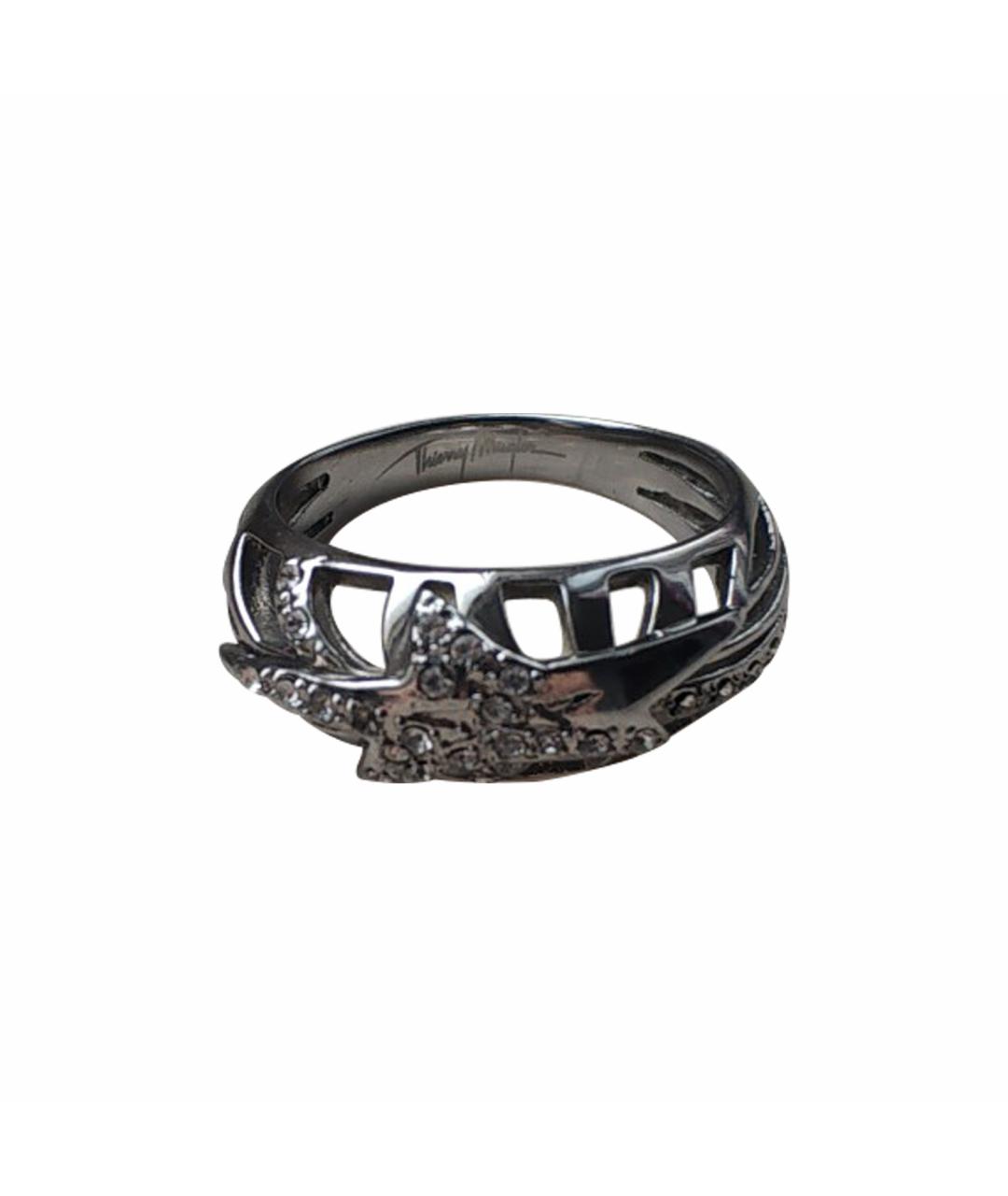 THIERRY MUGLER Серебряное металлическое кольцо, фото 1