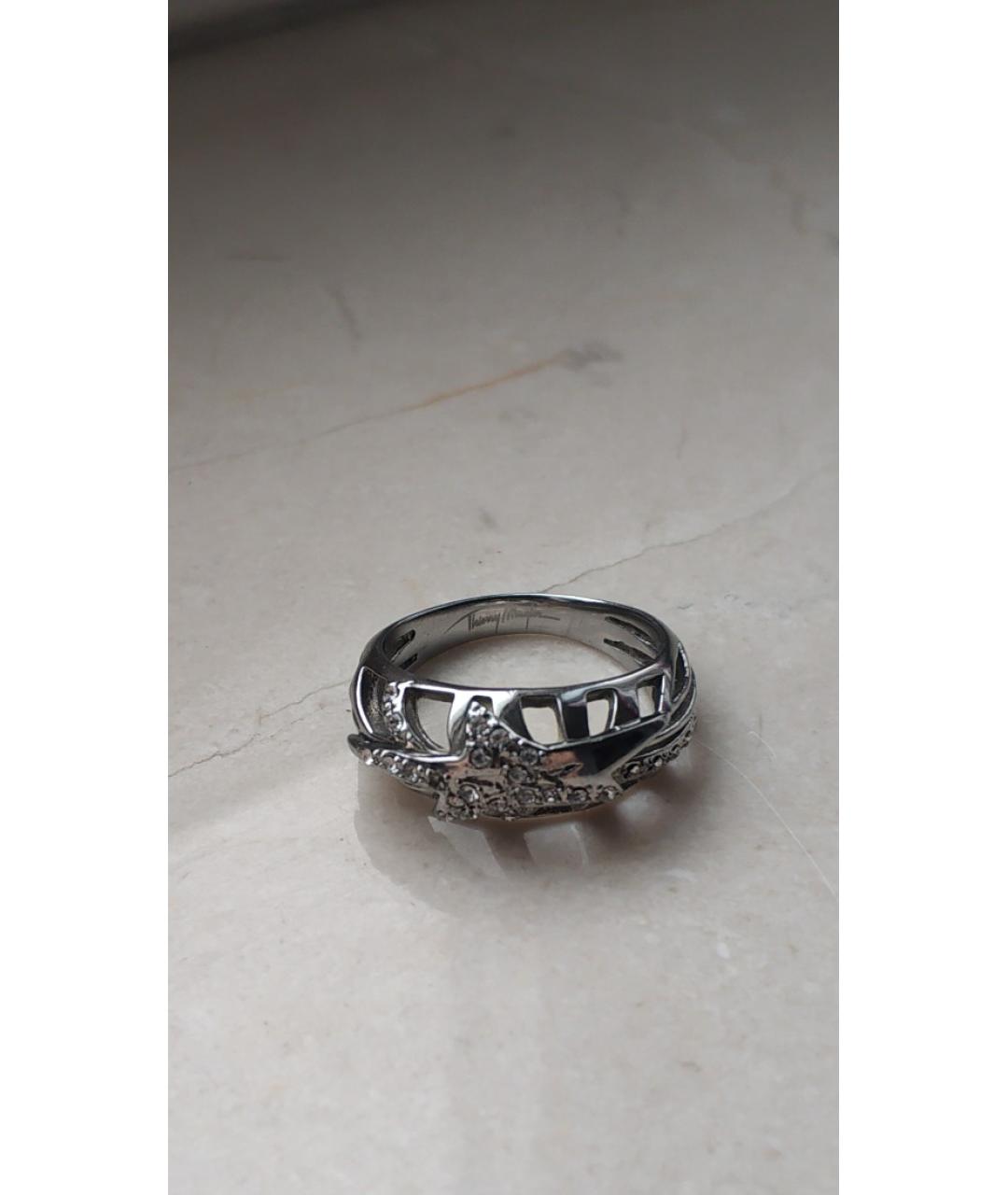 THIERRY MUGLER Серебряное металлическое кольцо, фото 4