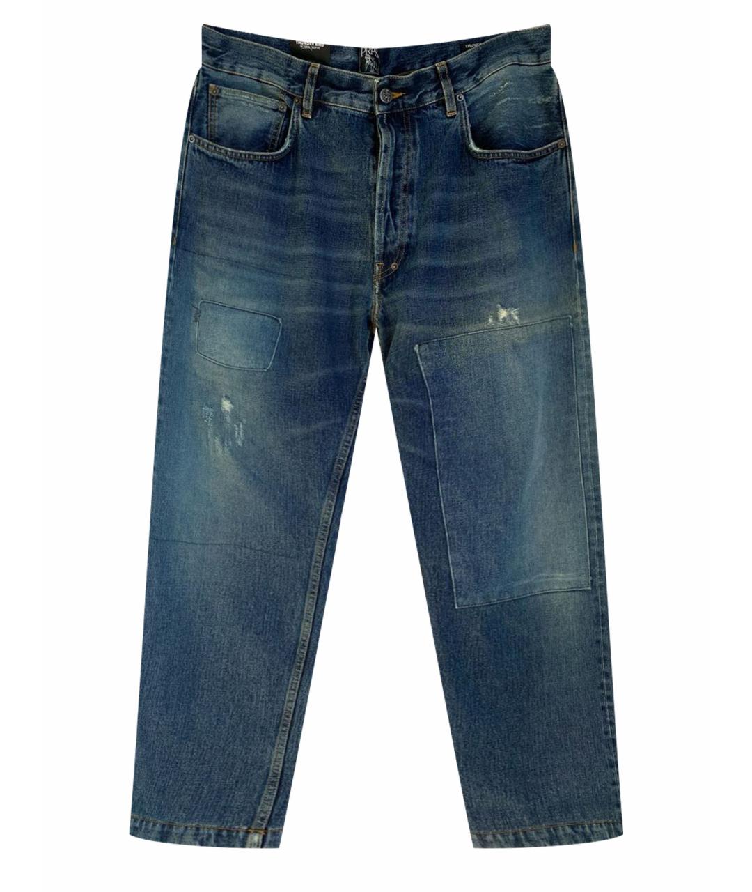 PRPS Синие прямые джинсы, фото 1
