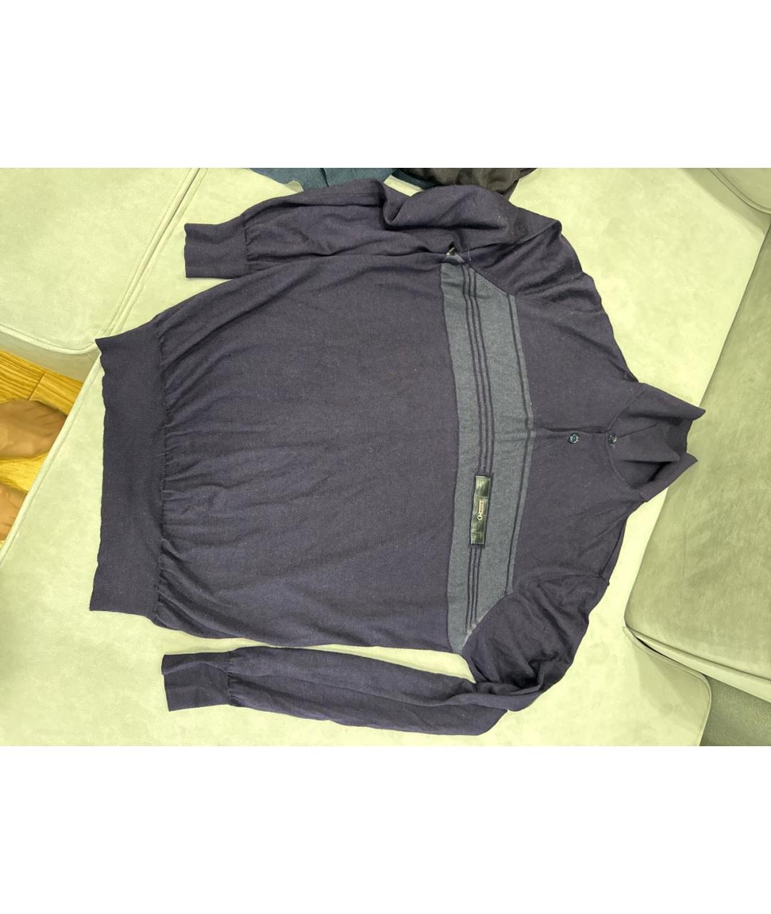 ZILLI Фиолетовый кашемировый джемпер / свитер, фото 5