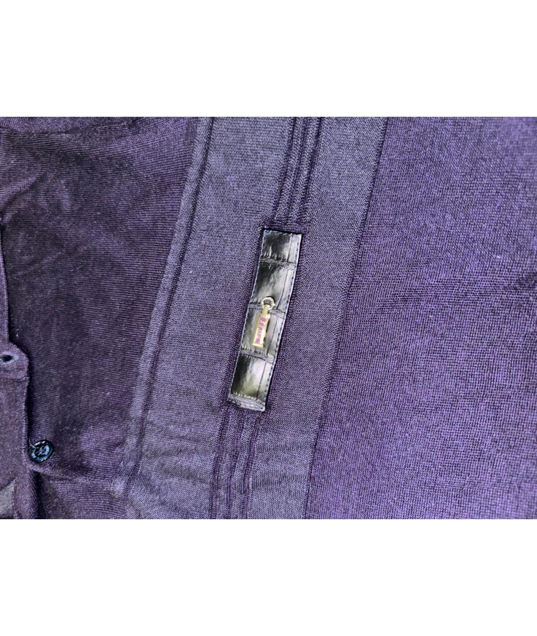 ZILLI Фиолетовый кашемировый джемпер / свитер, фото 4